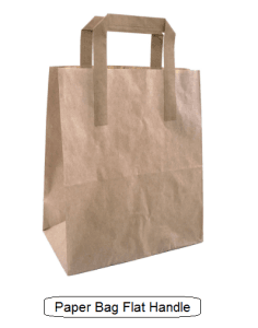 Paper Bag Flat Handle